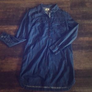 Denim tunic dress